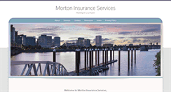 Desktop Screenshot of mortoninsuranceservices.com